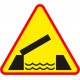 Naklejka znak ostrzegawczy A-13 Ruchomy most