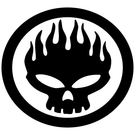 Naklejka wycinana N06 czacha