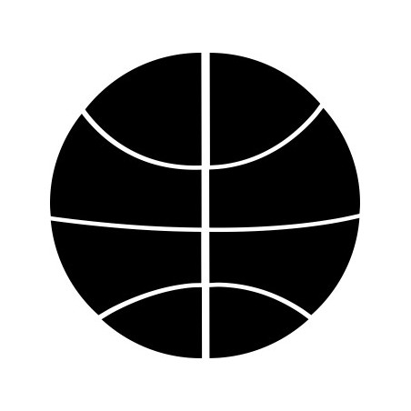 Naklejka wycinana N86 piłka O