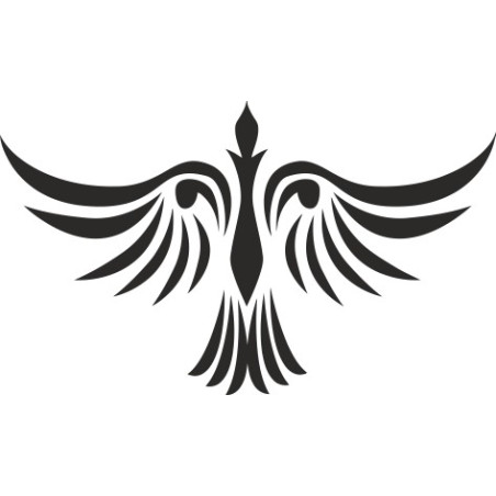 Naklejka wycinana N97 ptak O