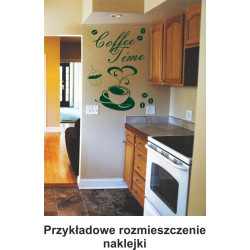 Naklejka dekoracyjna SF11 kawa