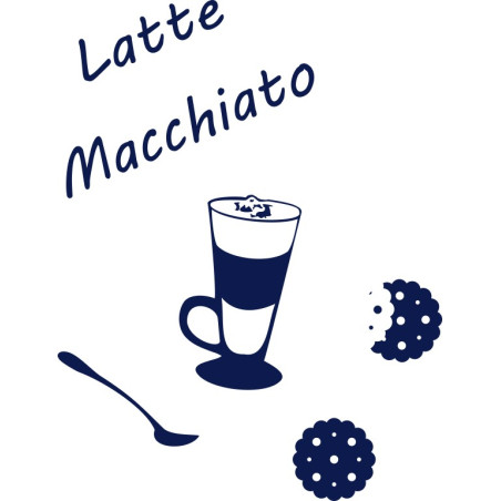 Naklejka dekoracyjna SF13 kawa