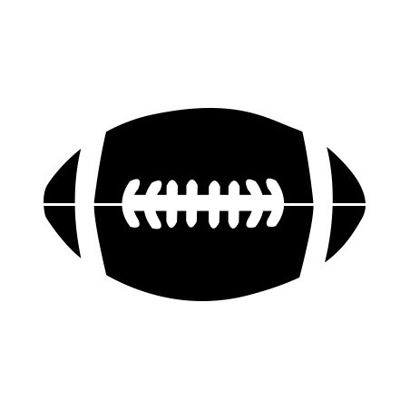 Naklejka ścienna, na ścianę, dekoracyjna N87 rugby O