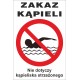 zakaz kąpieli ZK07