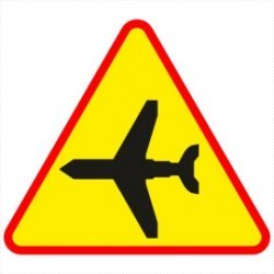 Znak drogowy A-26 Lotnisko