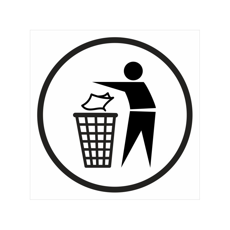 Убери мусорку. Значок выбрасывать в урну. Знак «не мусорить». Значок мусорного бака.