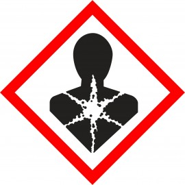 Naklejka Piktogram  GHS08  - Substancje szkodliwe - toksyczne