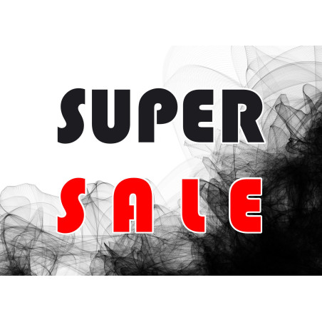 Naklejka na witrynę - W02B 41x57cm BLACK FRIDAY czarny tiul