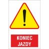 na wyciagi NW04 uwaga koniec jazdy