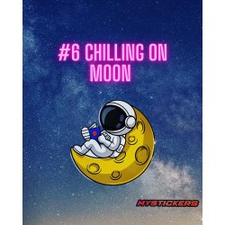 6 CHILLING ON MOON