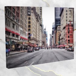 New York ulica- obraz na płótnie