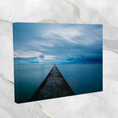 Molo- obraz na płótnie