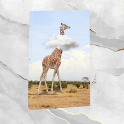 Żyrafa- obraz na płótnie