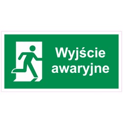 IN53 naklejka Wyjście awaryjne