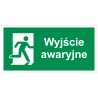 IN53 naklejka Wyjście awaryjne