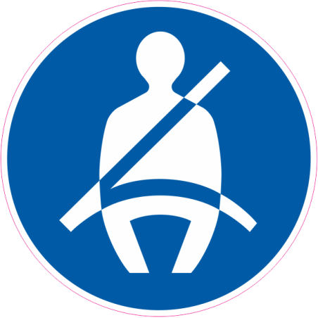 IN 49 naklejka zapnij pasy