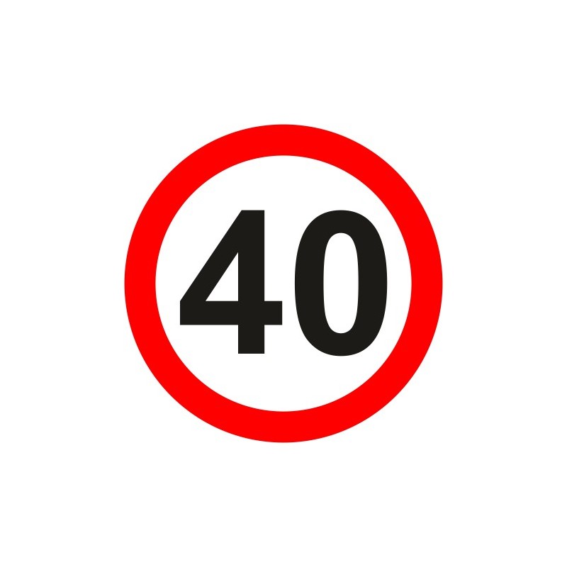 Дорожные знаки 40 км ч. Знак 40 км. Знак скорости. 40 Км/ч. Ограничение скорости 40.