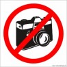 naklejka zakaz fotografowania
