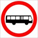B-3a Zakaz wjazdu autobusów 